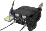 YCD 8582D stacja 2w1: stacja lutownicza i rozlutowywująca 750W 100°C-500°C 120L/min