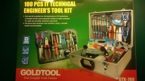 Zestaw narzędziowy Goldtool GTK-700B 100 elementów